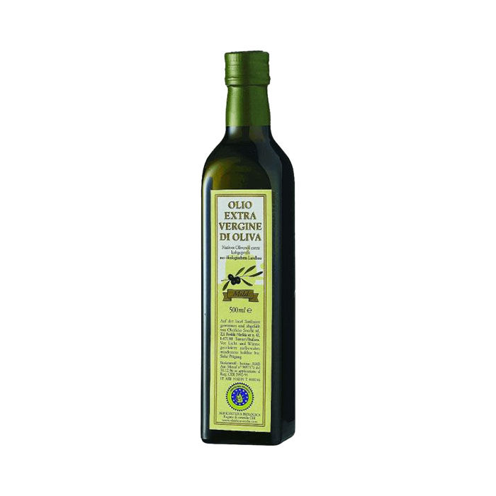 Natives Olivenöl extra BIO, aus SARDINIEN, 1 x 0,5 Liter